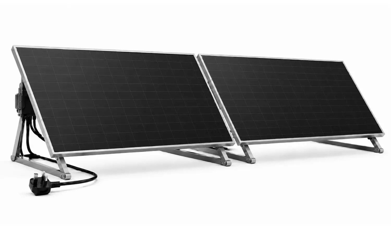 UKSOL 1260w Pro Max Plug in Solar Panel With Ground Mount Bundle kit