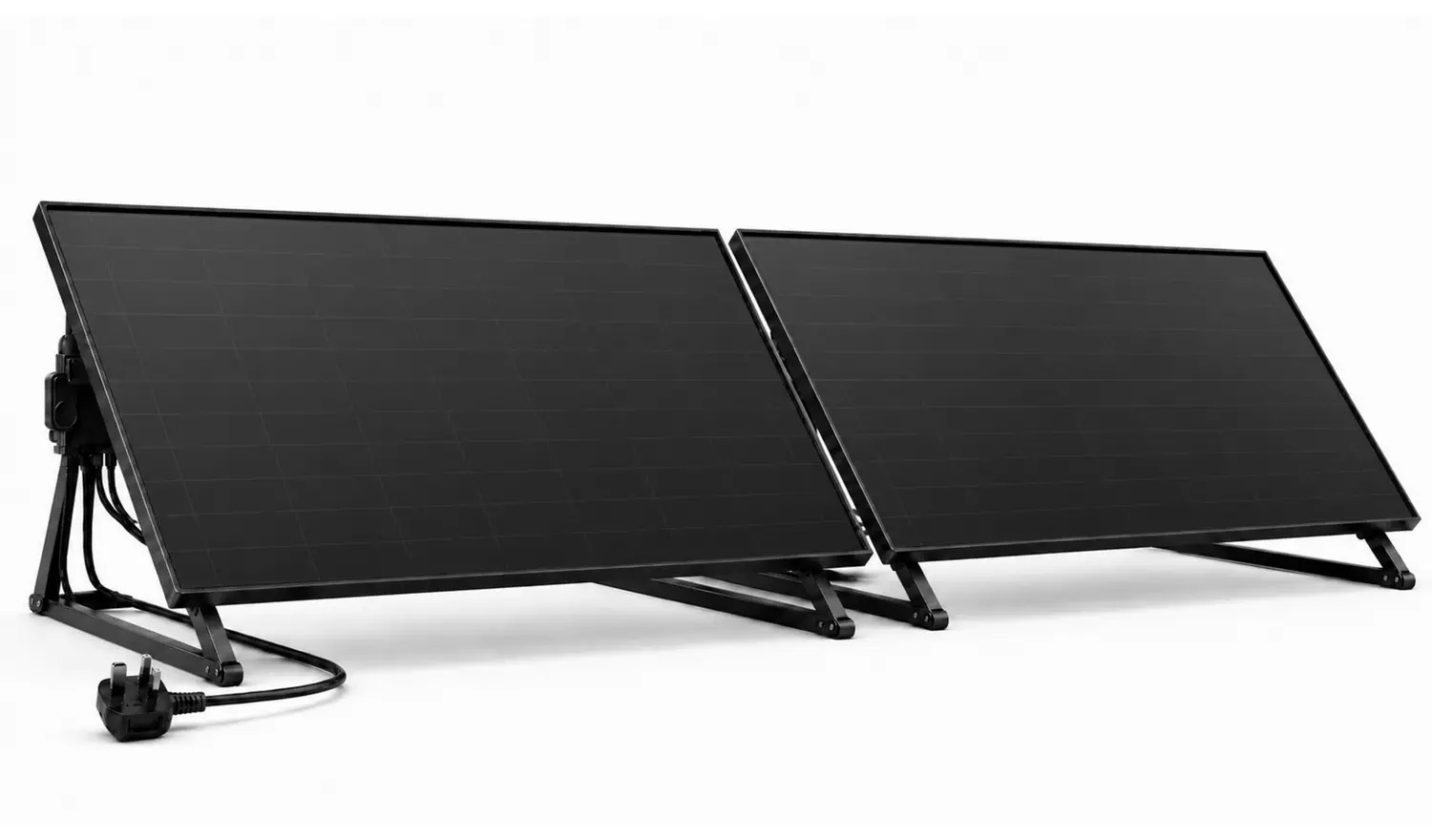 UKSOL 890w Pro Duo Plug in Solar Panel With Hybrid Mount Bundle kit